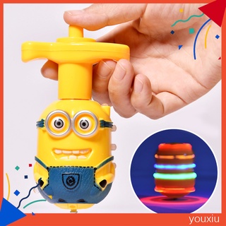 Con Quay Hình Minion Có Đèn Led Và Nhạc Cho Bé