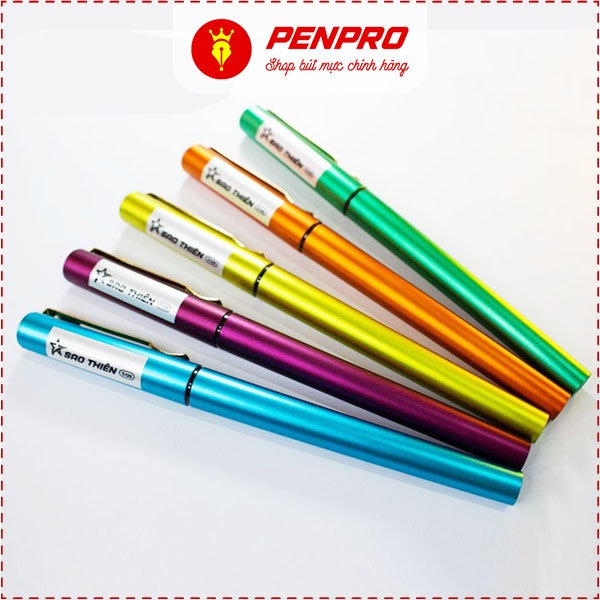 Bút Mực Sao Thiên S125 Ngòi Kim Tinh Nét Nhỏ, Học Sinh Tiểu Học, Siêu Rẻ, Siêu Bền,Penpro Bút Mực Chính hãng