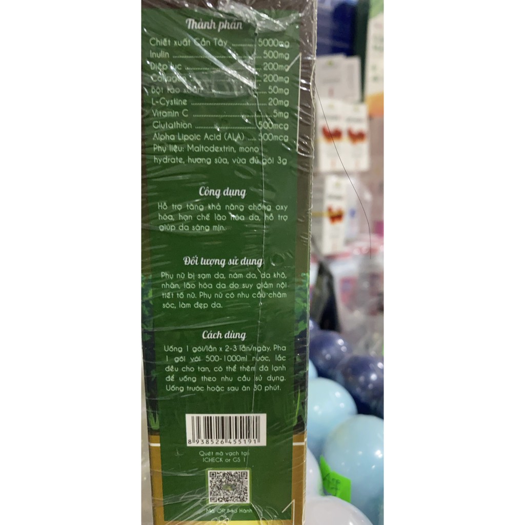 Nước ép Cần Tây GREEN BEAUTY Vị Cafe - Diệp lục cần tây vị cafe - 30 gói | BigBuy360 - bigbuy360.vn
