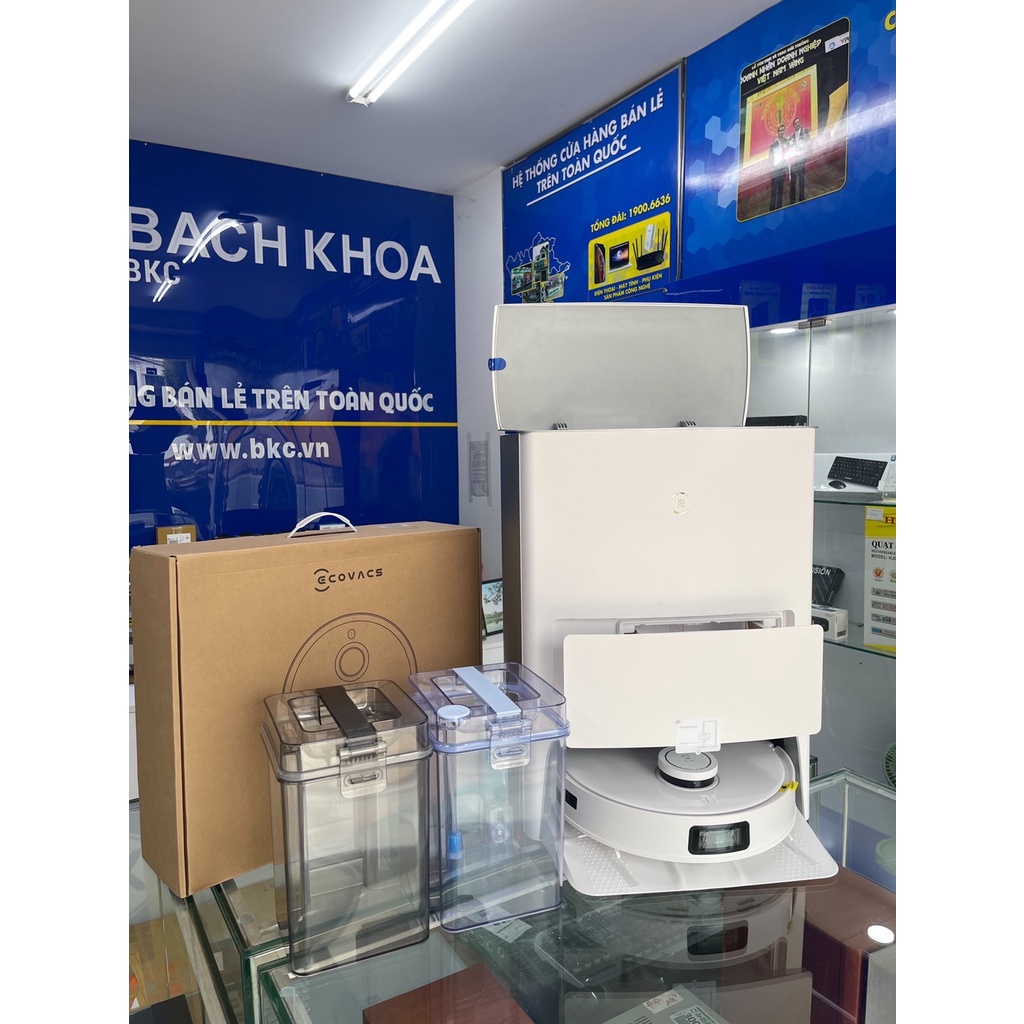 Robot Hút Bụi Lau Nhà Ecovacs DEEBOT T10 Turbo / T10 Omni - Phiên bản mới 2022 - Bảo hành chính hãng