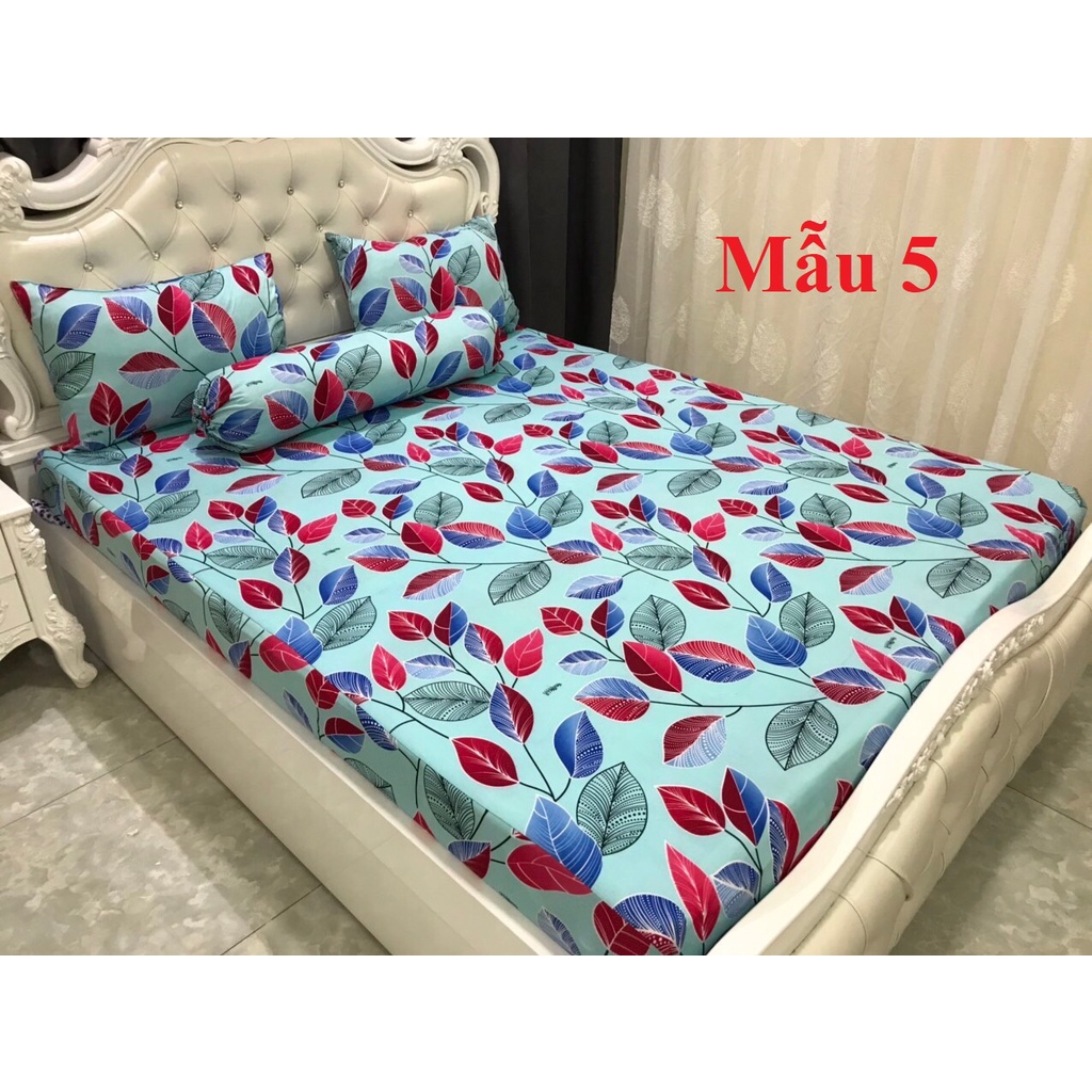 Set ga thun Hàn Quốc hình lá chuối, tông xanh