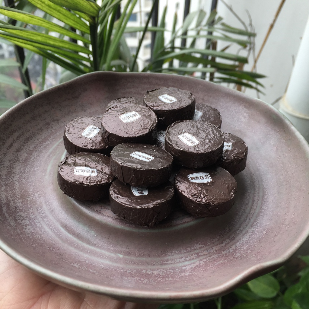 Trà Phổ Nhĩ Chín Vân Nam Hương Nếp 1 Viên