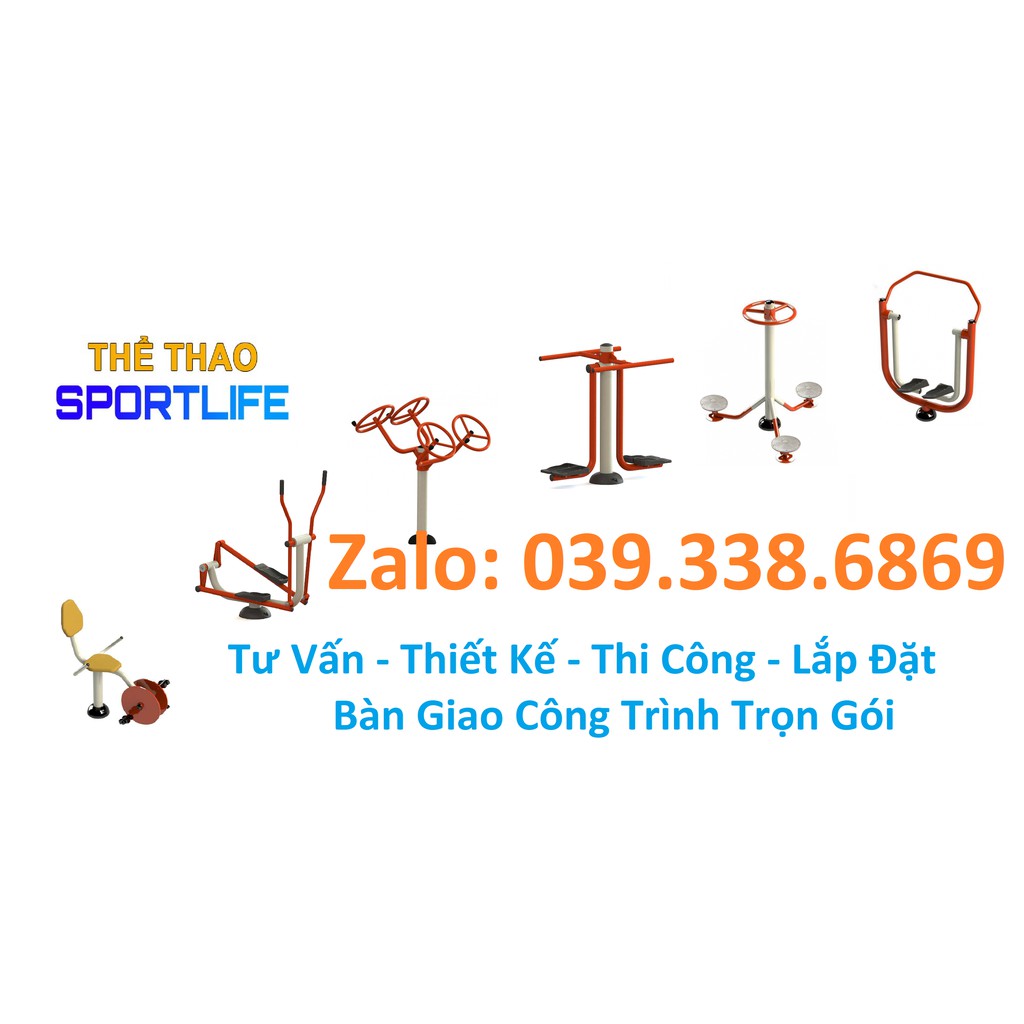 CHẠY BỘ LẮC TAY ĐƠN NGOÀI TRỜI THIẾT BỊ THỂ THAO VUI CHƠI CÔNG VIÊN SPORTLIFE
