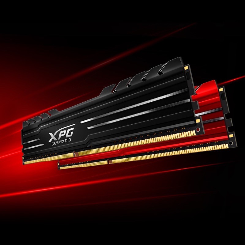 RAM ADATA XPG GAMMIX D10 8GB (1x8GB) DDR4 3000MHz (Đen hoặc Đỏ)