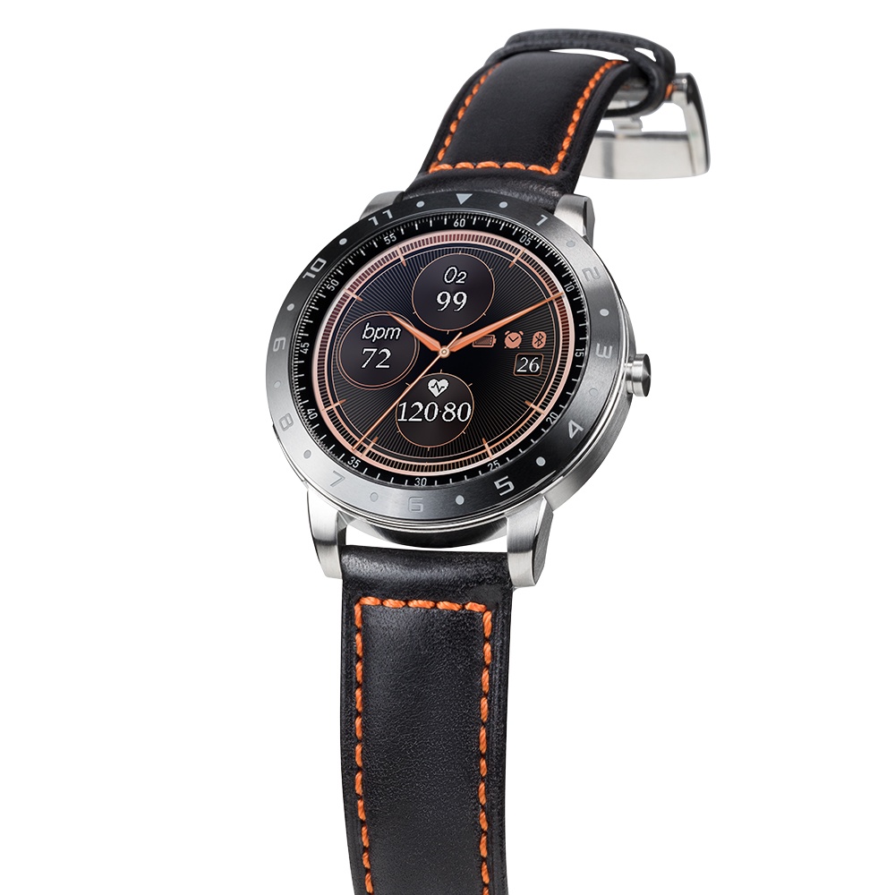 Đồng hồ chăm sóc sức khỏe  ASUS VivoWatch 5 HC-B05 Mặt kính 53.5mm  dây chỉ CAM