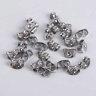 Nút Bạc Chốt Khuyên Tai - Nguyên liệu làm Khuyên tai Handmade nhanh