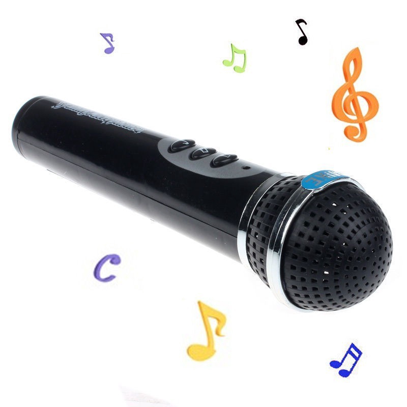 Micrô đồ chơi dùng để hát karaoke cho bé