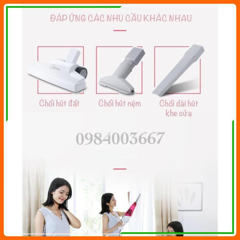 [Mã 159ELSALE hoàn 7% đơn 300K] Chính hãng - Máy hút bụi MIDEA 5.0 PLUS - Hút bụi nhà & oto - Máy hút cầm tay đa năng