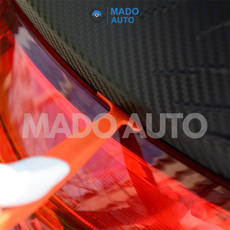 Bộ 3 dụng cụ nhựa dán Decal xe ô tô có nam châm, có hộp nhựa MADO FB3