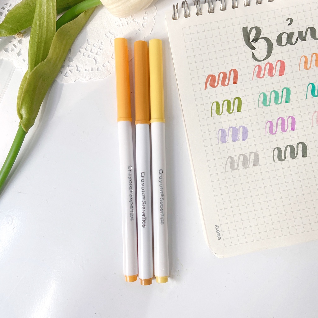 Set 20 cây Crayola Supertips Washable Marker 20 màu - BÚT VIẾT CALLIGRAPHY - Bút Crayola
