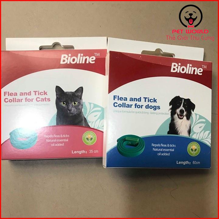 Vòng cổ trị ve rận cho Chó Mèo Bioline