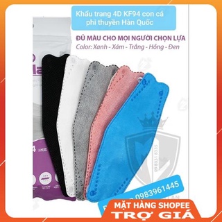 Khẩu trang y tế 4d kf94 4 lớp kháng khuẩn