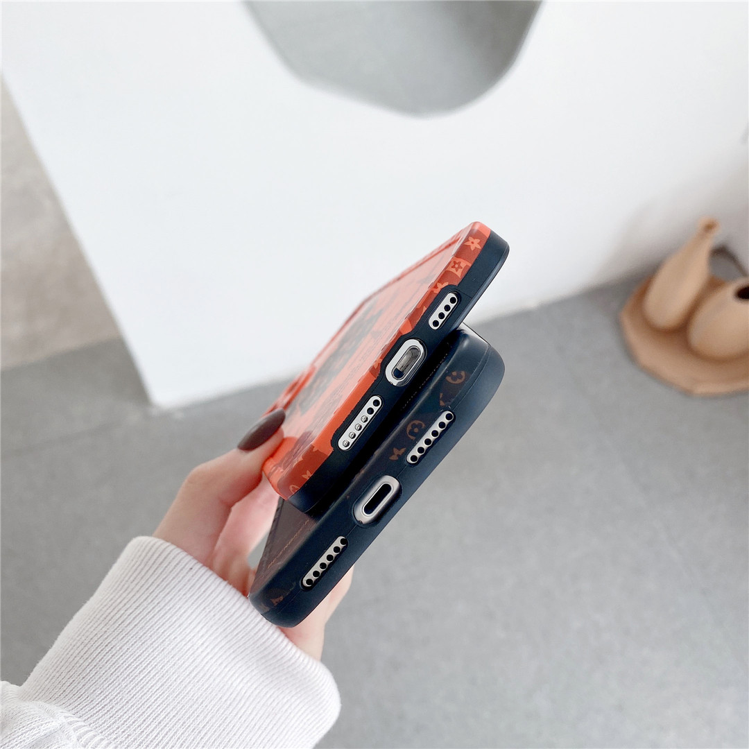 Ốp điện thoại nhựa mềm hoạt hình logo Bearbrick cặp đôi dễ thương iPhone12 mini 11 PRO MAX 7/8plus SE2020 X/XS XR XSMAX | BigBuy360 - bigbuy360.vn