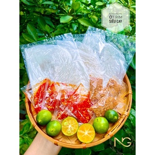 Bánh tráng ớt rim siu cay
