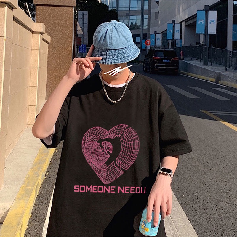 Áo thun nam nữ unisex tay lỡ áo phông tay lỡ unisex form rộng oversize streetwear