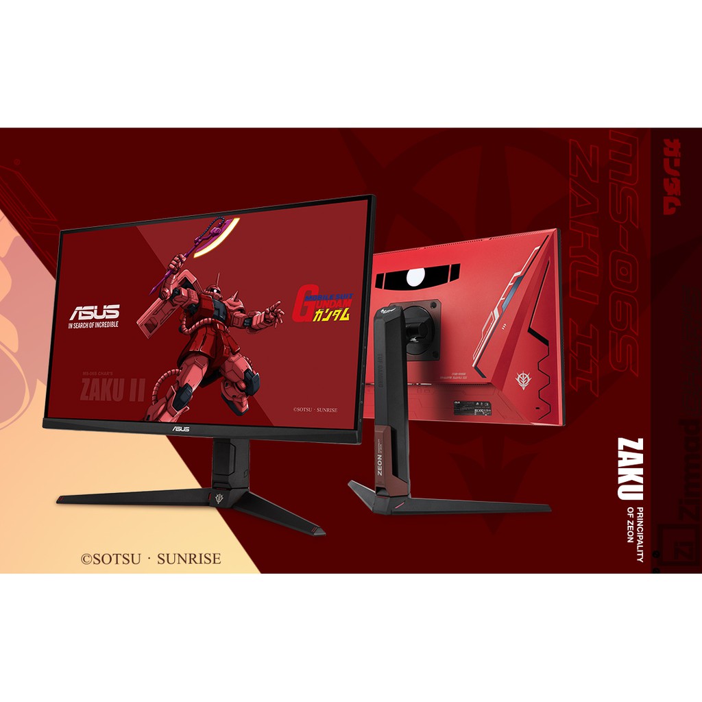 Màn hình máy tính Asus TUF Gaming VG27AQGL1A ZAKU II EDITION 27 inch 2K IPS 170Hz - Hàng Chính Hãng