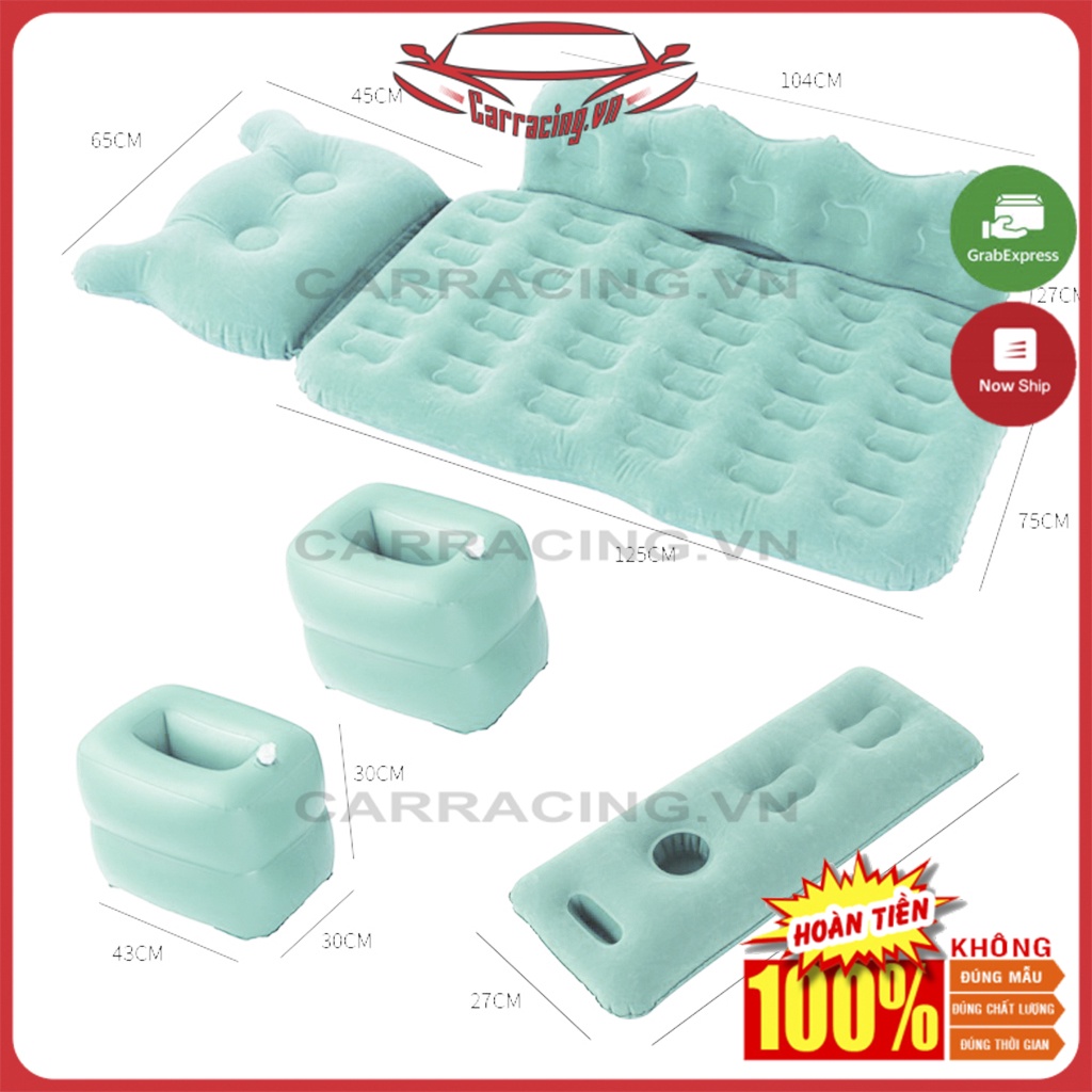 Đệm Hơi Ô Tô CARRACING Nệm Hơi Ô tô Cao Cấp Chân Rời - Loại Giường Nằm SIÊU DÀY 4 chỗ , 5 chỗ , 7 chỗ | BigBuy360 - bigbuy360.vn