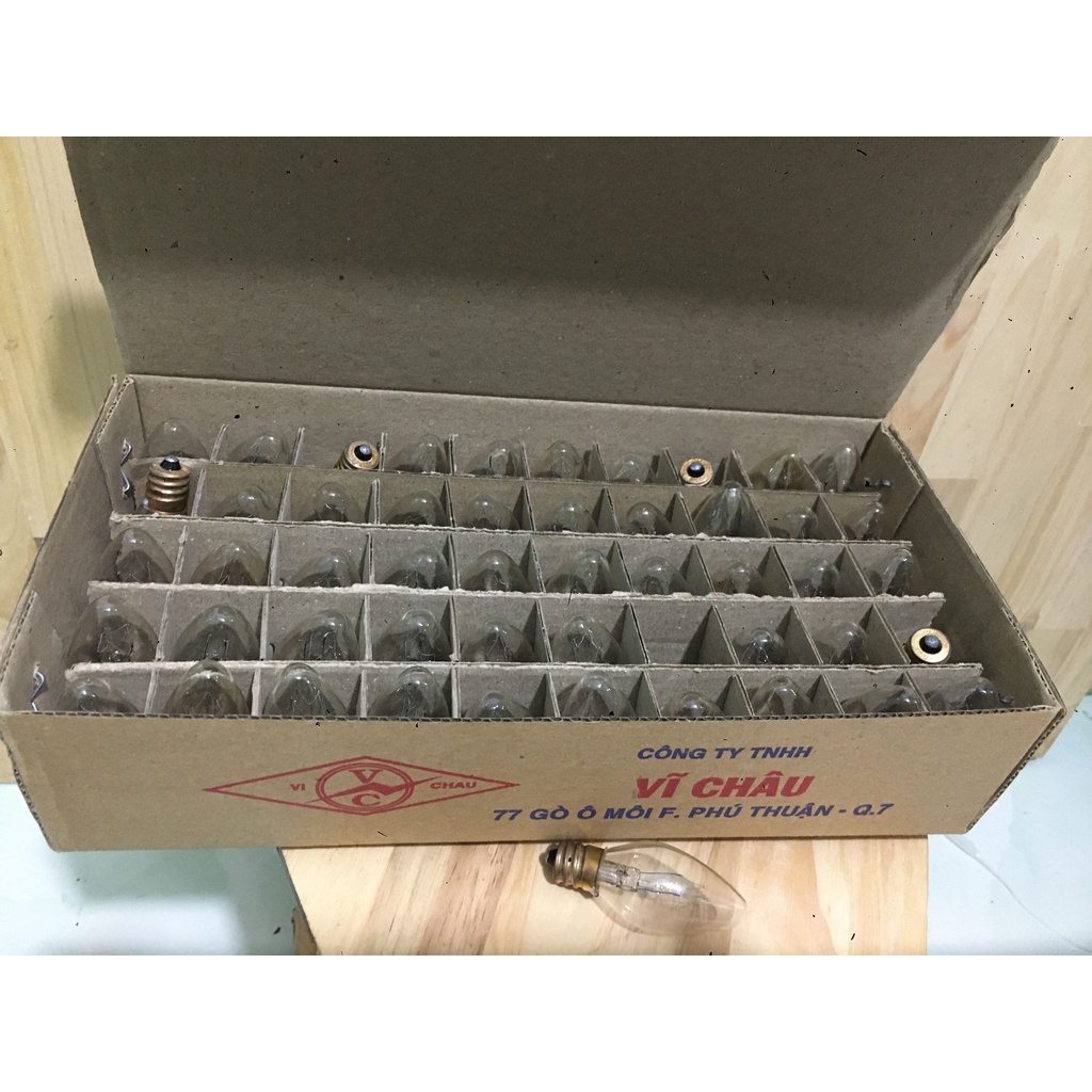 Bóng đèn trái ớt sợi đốt, bóng cà na sợi đốt, bóng trái ớt mẻ chai, bóng quả nhót E12