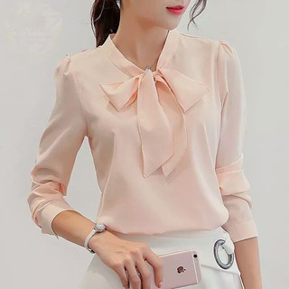 ÁO THẮT NƠ DỂ THƯƠNG MINA
