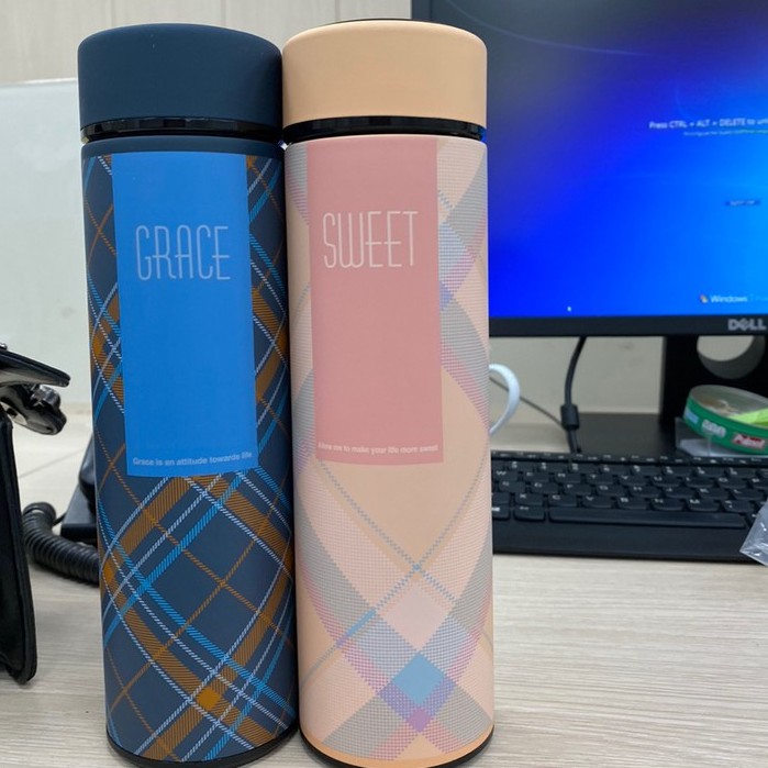 Bình đựng nước giữ nhiệt dung tích 500ml có 5 lớp có lớp lọc lưới để pha trà | BigBuy360 - bigbuy360.vn