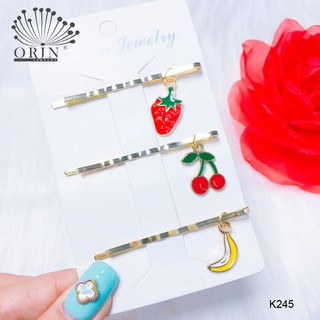 Set 3 kẹp nhiều kiểu orin k245
