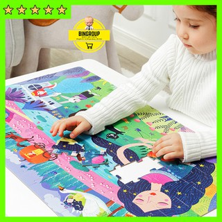[FreeShip – Hàng Nhập Khẩu] Xếp Hình Công Chúa Ngủ Trong Rừng - Sleeping beauty puzzle Mideer
