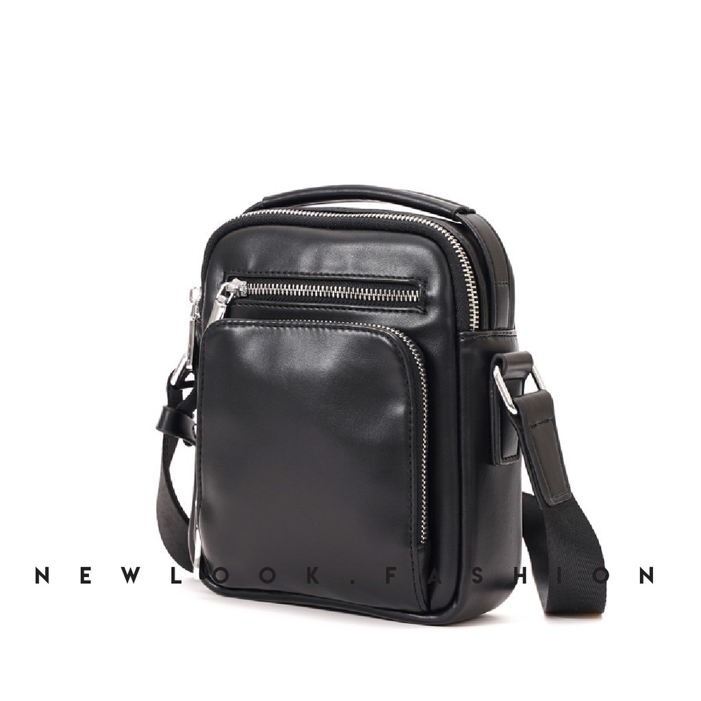 ★ TÚI ĐEO CHÉO NAM NỮ MINI DA PU TRƠN BÓNG CÓ QUAI XÁCH TAY KHOÁ KÉO | BigBuy360 - bigbuy360.vn