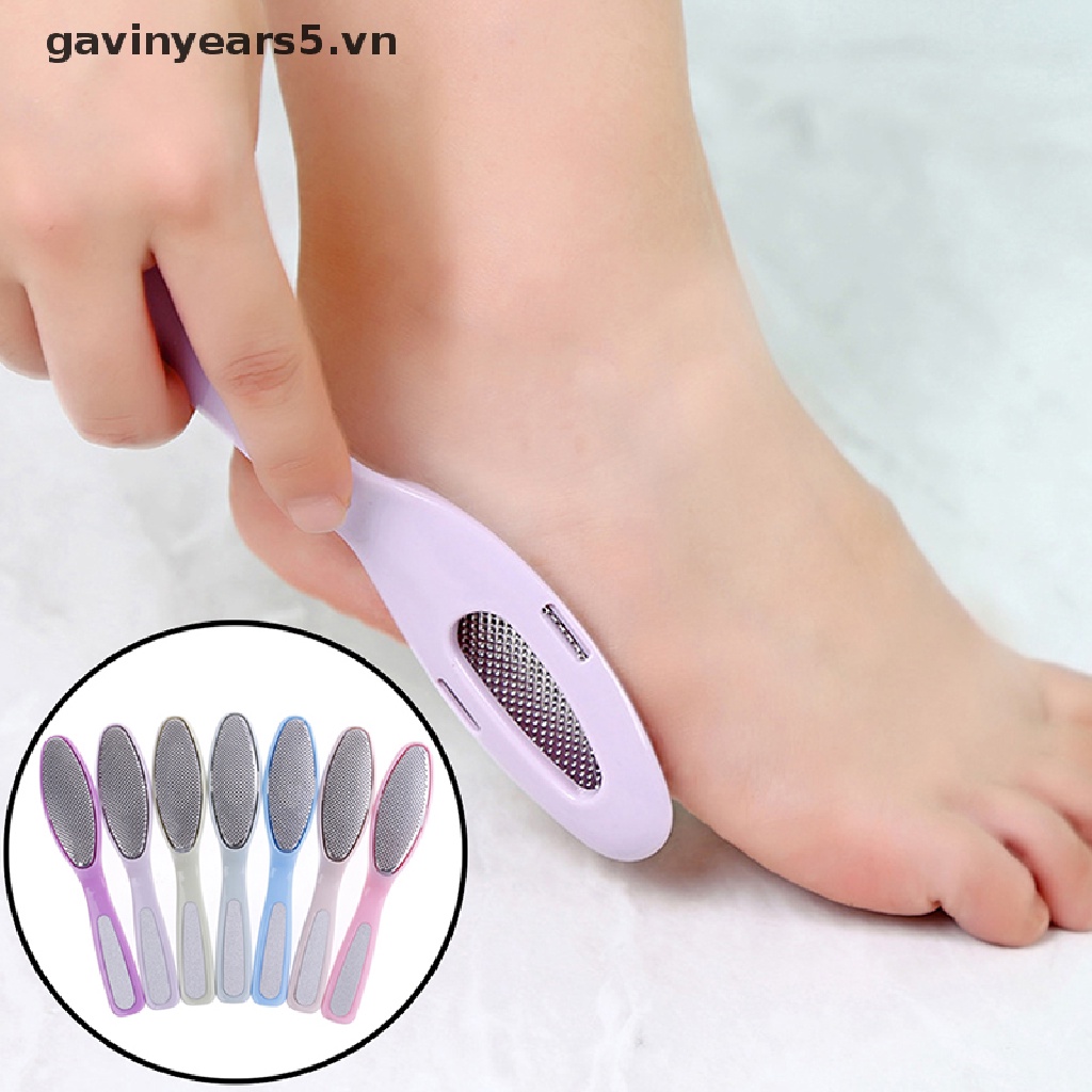 [gavin] Dụng Cụ Dũa Móng Chân Hai Mặt Tẩy Tế Bào Chết Loại Bỏ Da Chết Cứng