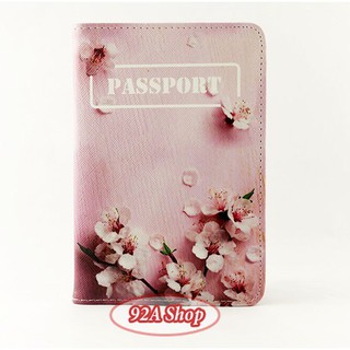 Vỏ bọc hộ chiếu hoa anh đào passport