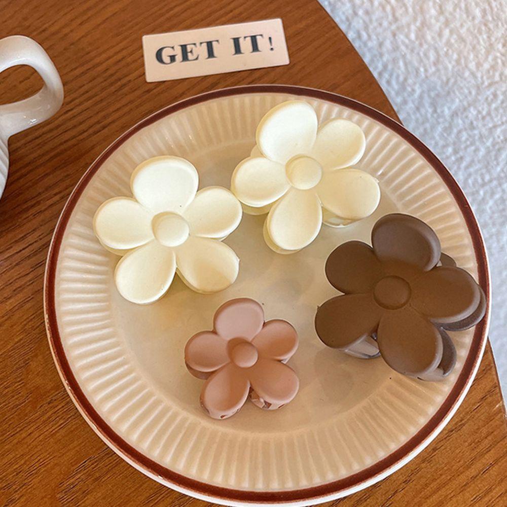 NICKOLAS Kẹp Tóc Càng Cua Họa Tiết Hình Học Phong Cách Hàn Quốc Thời Trang Cho Bé Gái