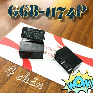 Relay 4 chân (24v) G6B-1174P-FD-US Omron ( cũ ) 1 sp