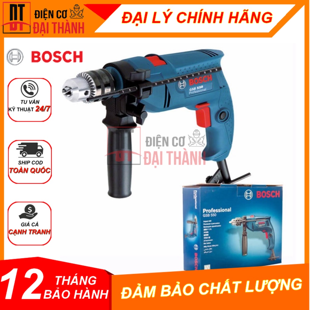Máy khoan động lực Bosch GSB 550