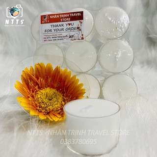 Nến Tealight 8H [Không Khói Đen - Không Mùi]
