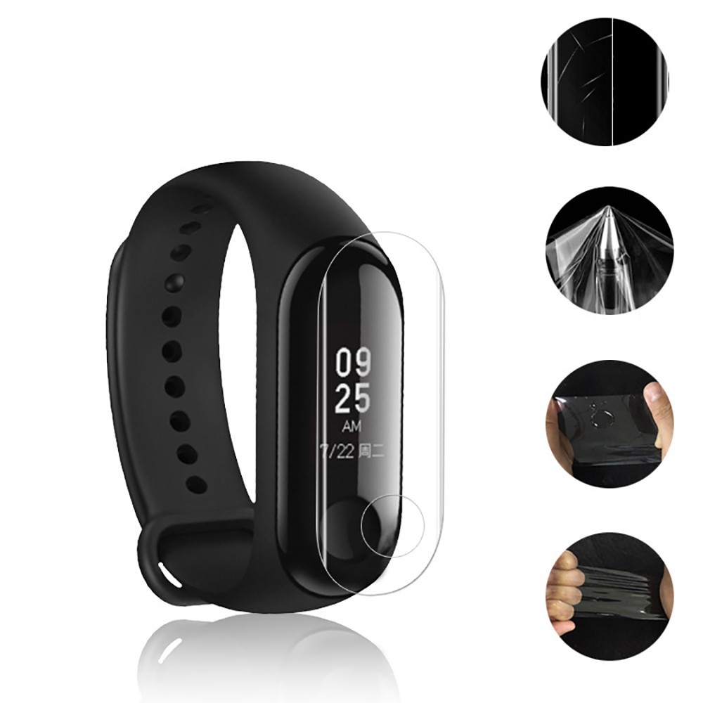 Miếng Dán Bảo Vệ Màn Hình Chống Trầy Cho Xiaomi Mi Band 4 Kèm Phụ Kiện