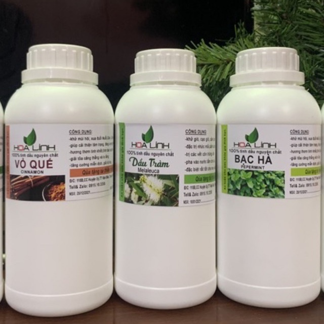 500ml - Tinh dầu tràm 100% nguyên chất ( TD HOA LINH)