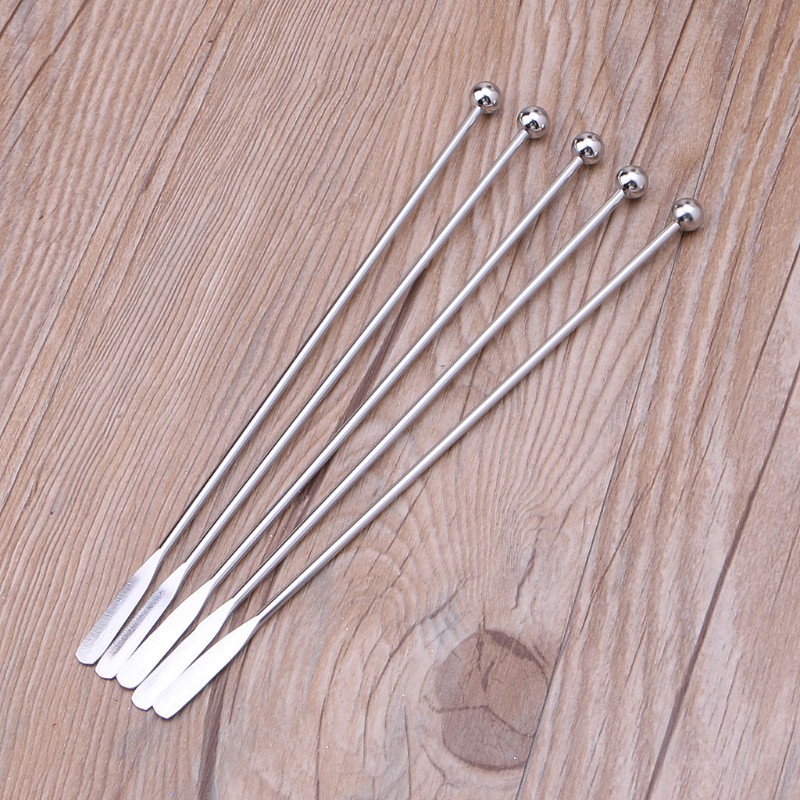 Set 5 Que Khuấy Cà Phê Bằng Thép Không Gỉ 7.5 &quot;