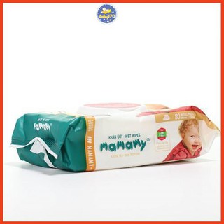 Khăn giấy ướt Mamamy 80 tờ không mùi