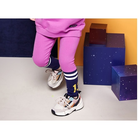 Legging cotton đáp gấu JL2 AD2 bé trai bé gái