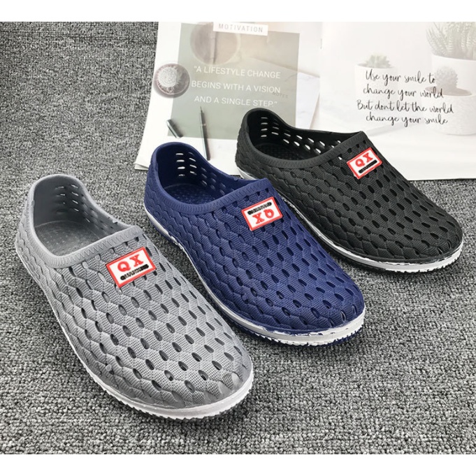 { XẢ HÀNG LẺ SIZE }Giày nhựa nam thoáng khí