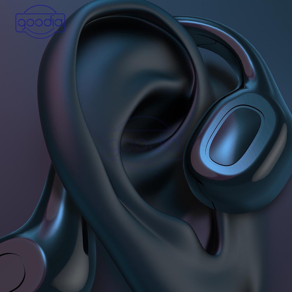 Tai nghe Bluetooth 5.1 Q02 truyền âm qua xương chống mồ hôi