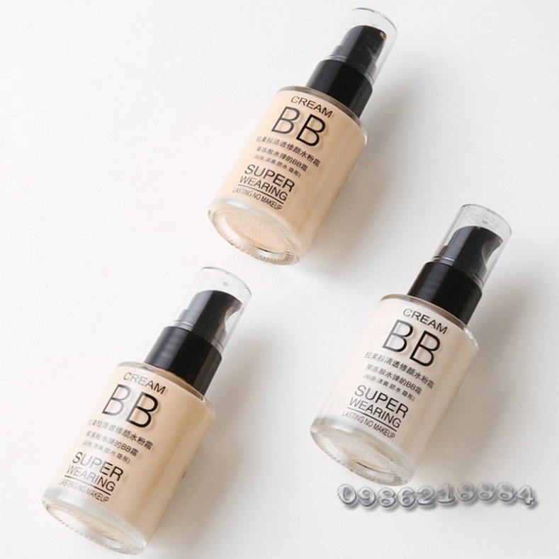Kem nền BB Lameila hộp thuỷ tinh Super Wearing Lasting No Makeup