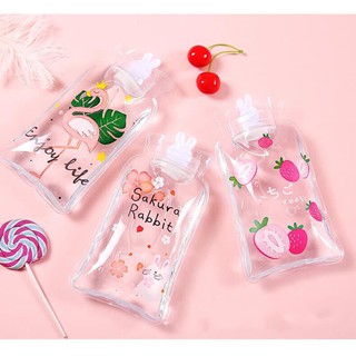 Túi Sưởi Ấm Cầm tay Trong Suốt Hình Kute Size Lớn