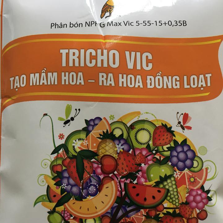 Phân bón Tricho Vic Tạo mầm ra hoa 5-55-15+ 0,35B gói 300g xuất xứ Tây Ban Nha