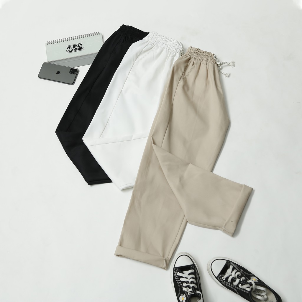 Quần baggy kaki nam nữ chất đẹp shop đồ cao cấp | BigBuy360 - bigbuy360.vn