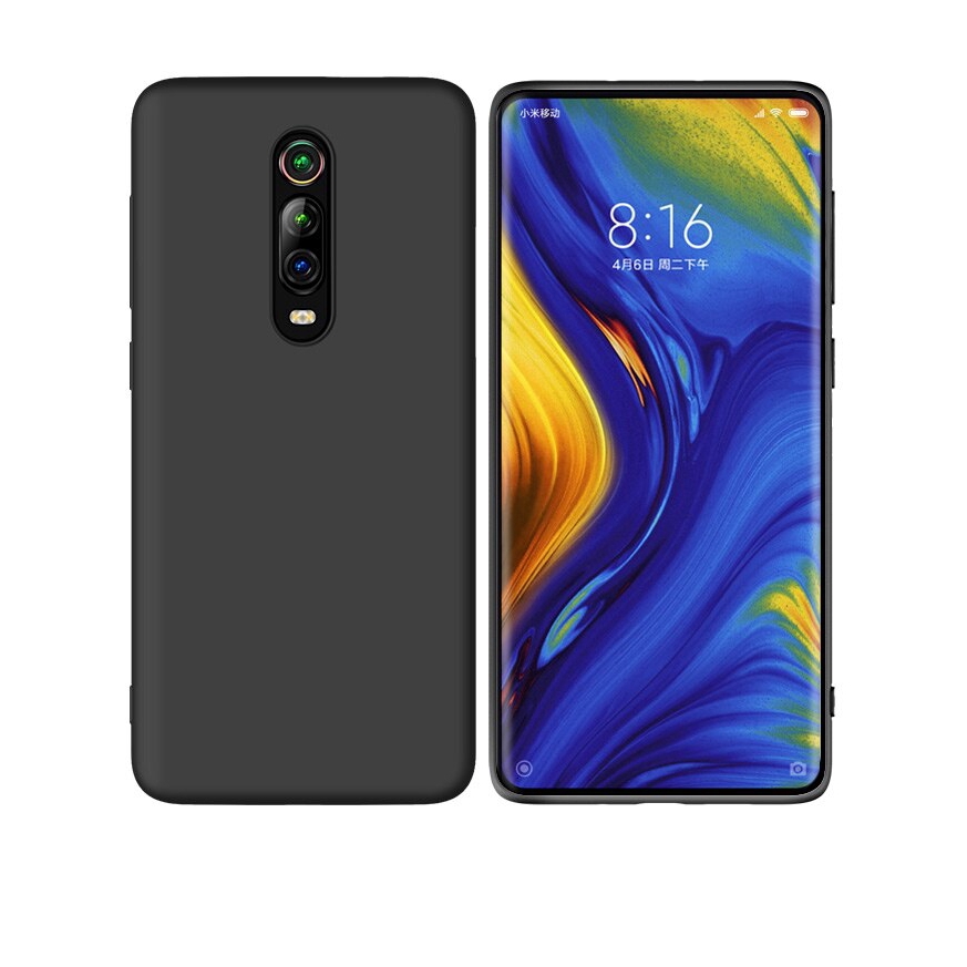 Ốp điện thoại kiểu silicon lỏng thích hợp cho Xiaomi Mi A2 Mix 2 2s 3 Redmi Note 7 K20 Pro