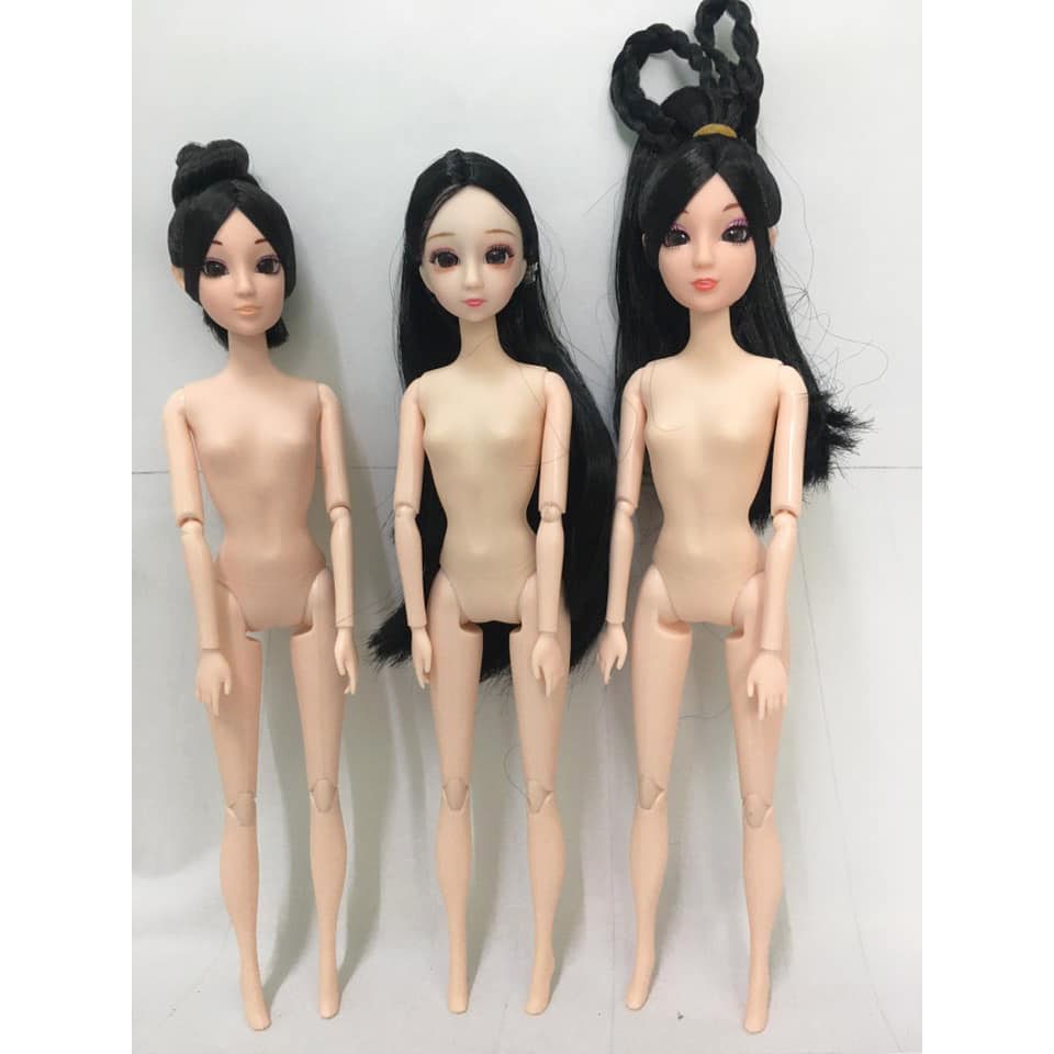 Búp bê cổ trang mắt gắn 3D