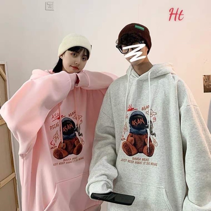 Áo hoodie gấu Asan H2
