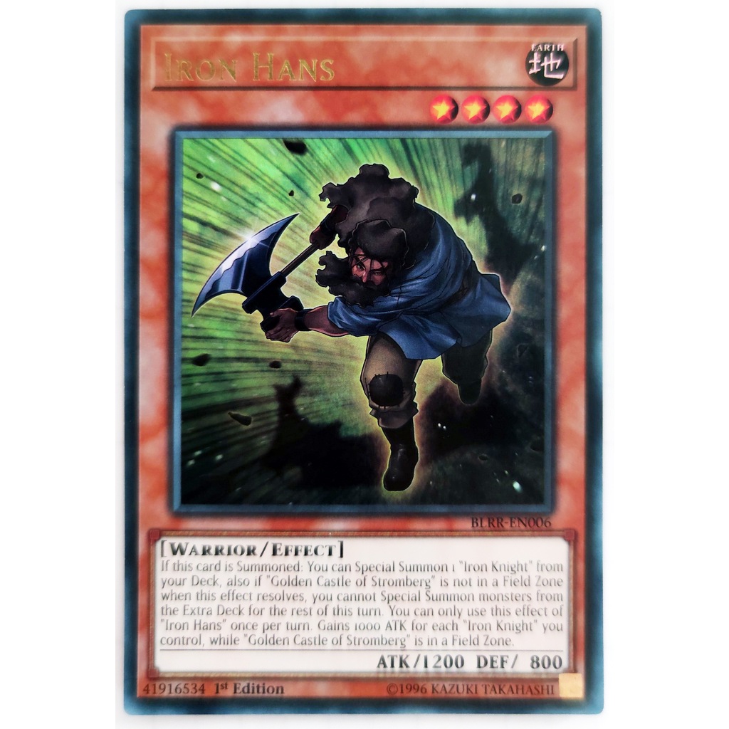 [Thẻ Yugioh] Iron Hans |EN| Ultra Rare (Duel Monsters)