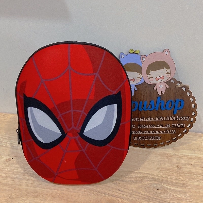 Balo Spiderman đỏ siêu đẹp cho các bé trai