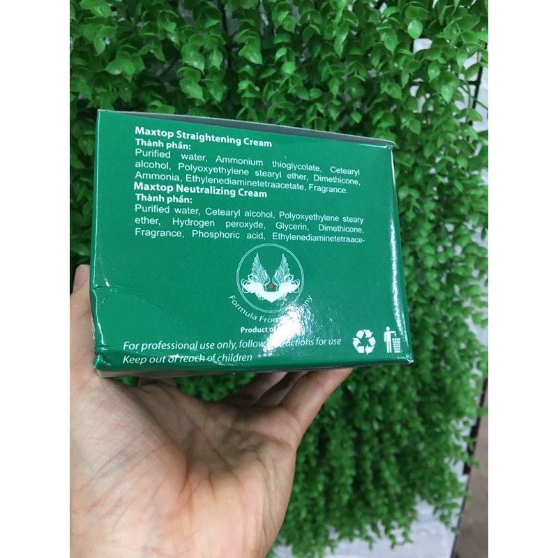 THUỐC DUỖI TÓC MAXTOP 500ml*2 CHÍNH HÃNG .